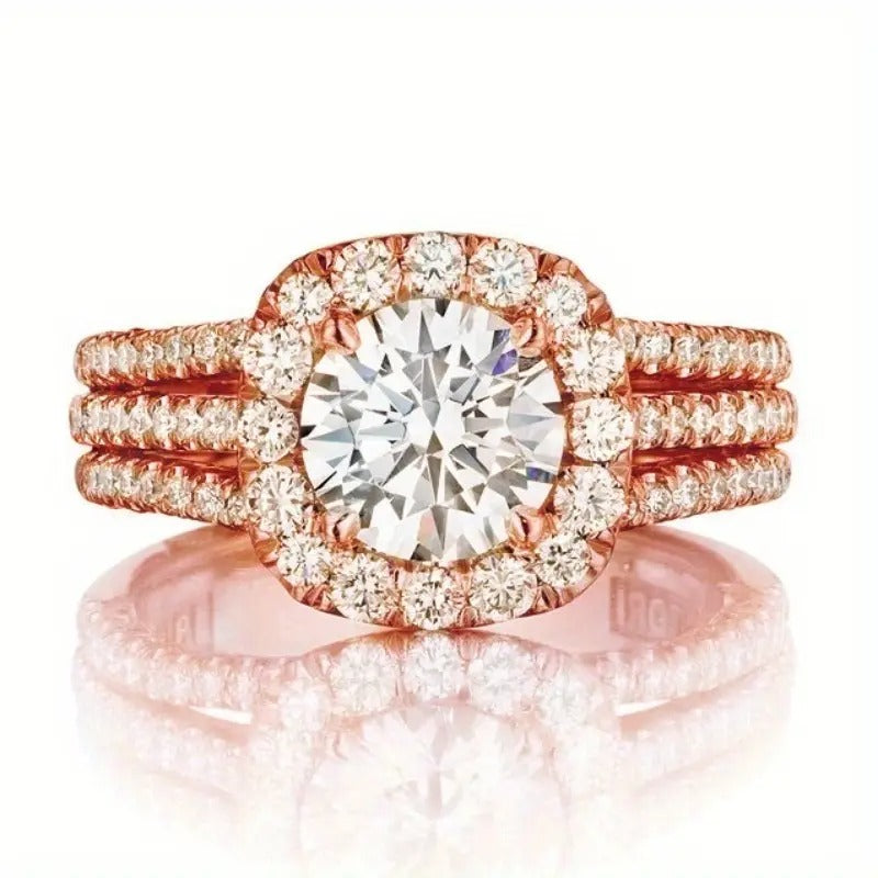 Glanzvoller Diamant Ring | Gemeinsam gegen Brustkrebs