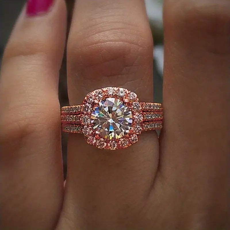 Glanzvoller Diamant Ring | Gemeinsam gegen Brustkrebs
