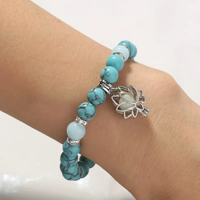 Leuchtendes Lotus Armband | Gemeinsam gegen Diabetes