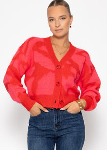 Milena™ – Strickjacke mit wildem Muster