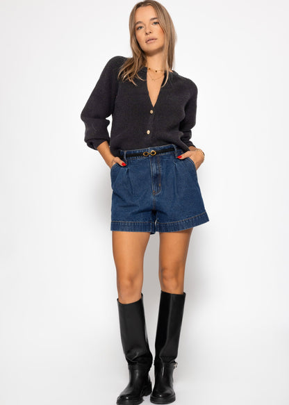 Noemie™ – Dunkler eleganter Cardigan