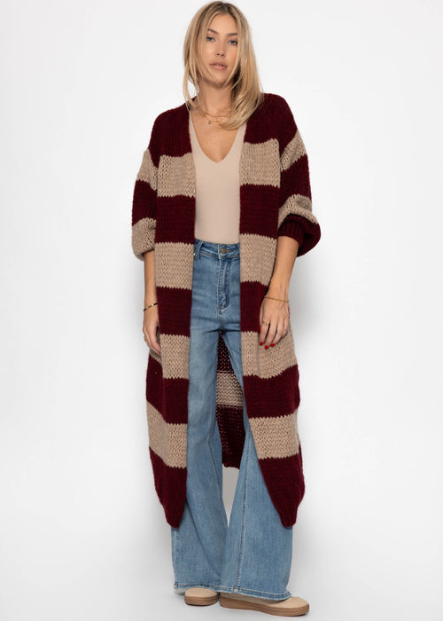 Candice™ – Lange Strickjacke