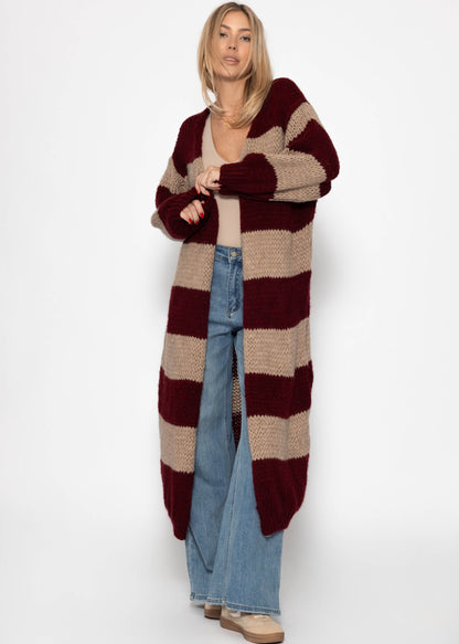 Candice™ – Lange Strickjacke
