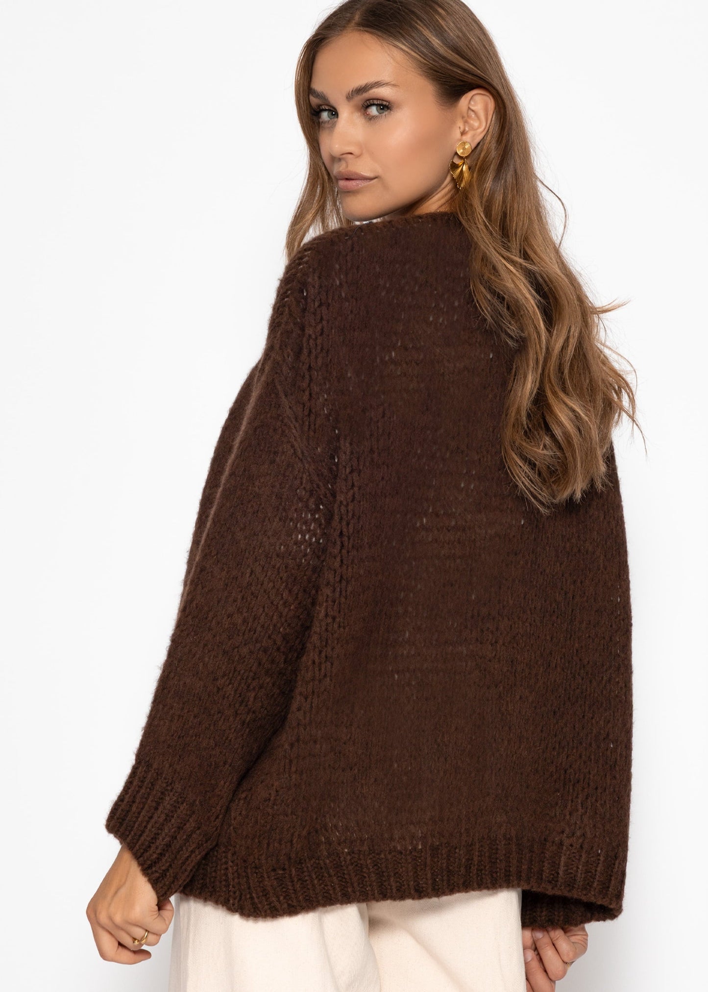 Stella™ – Warme Winterstrickjacke