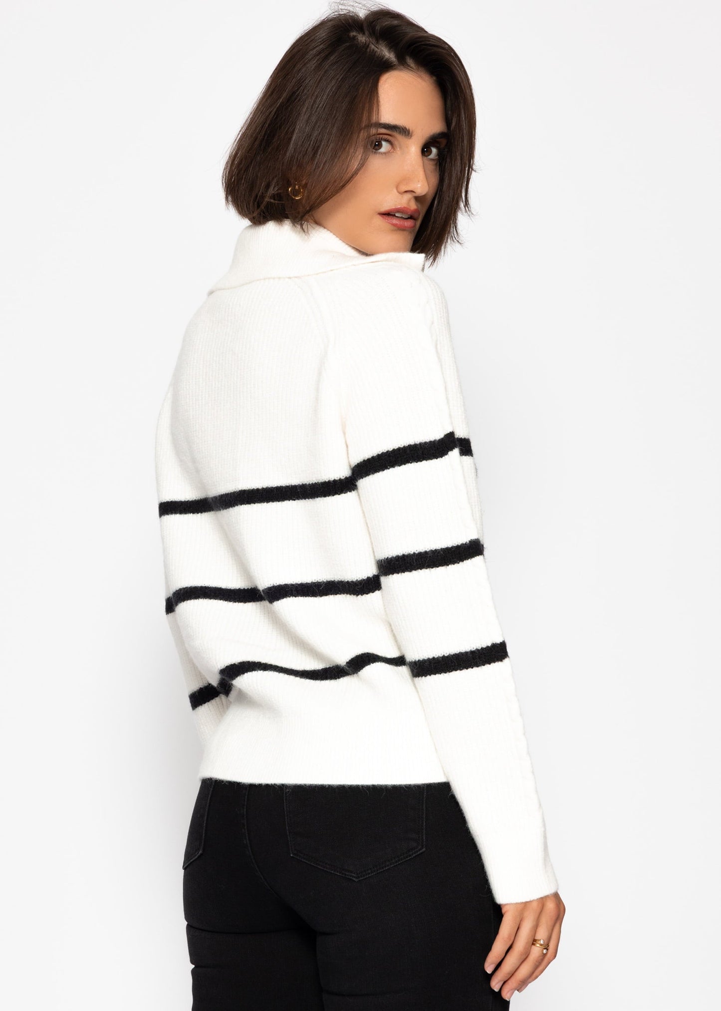 Elise™ – Pullover mit halbem Reißverschluss